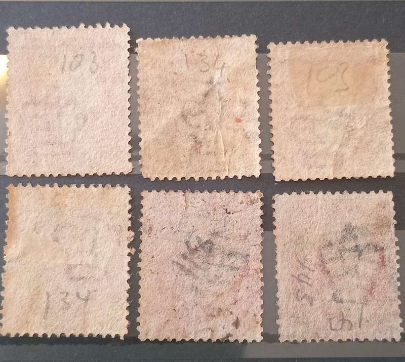 (51) GREAT BRITAIN Small Selection of 6 Red Pennys