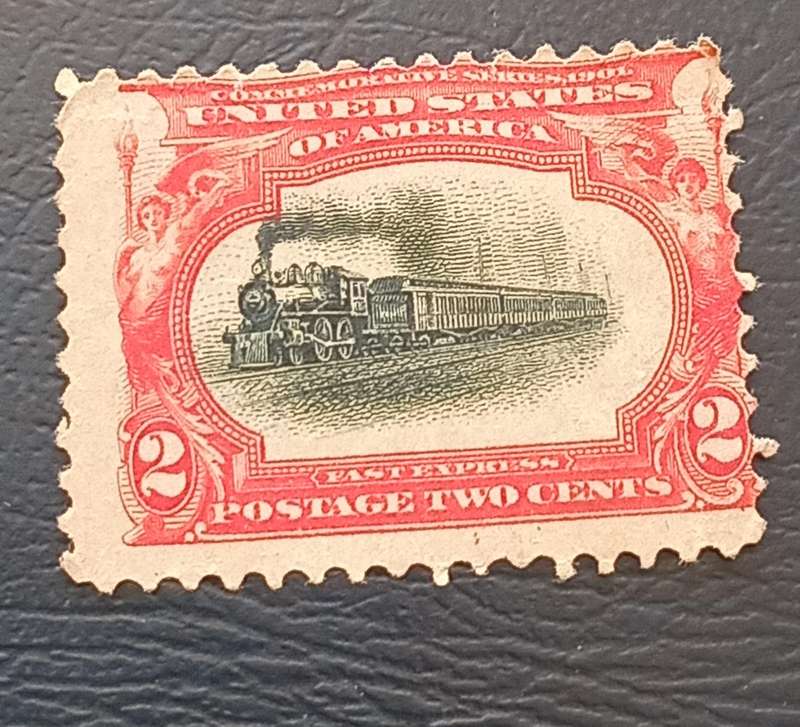 USA 1901, 2¢ Pan-American (Scott 295) no gum