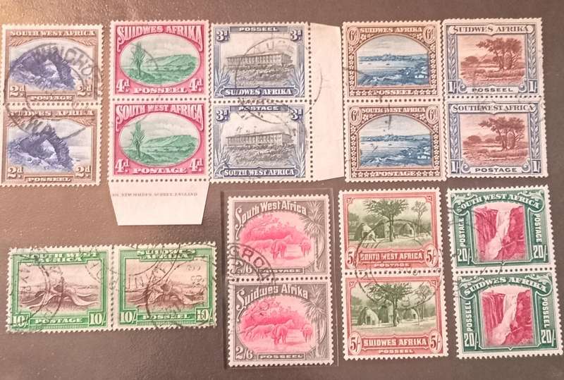 S.W.A. 1931 Pictorials Part Set Perf group not checked