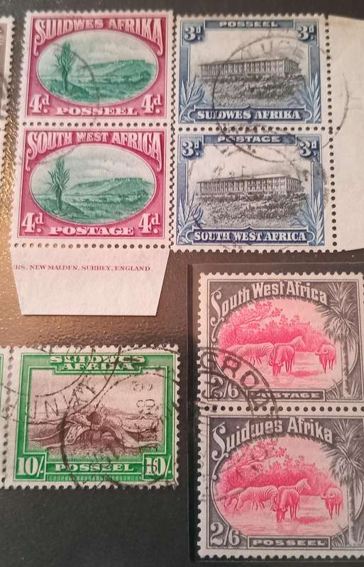 S.W.A. 1931 Pictorials Part Set Perf group not checked