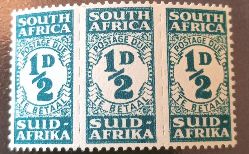SA 1943 Postage Due ½D #29 MNH