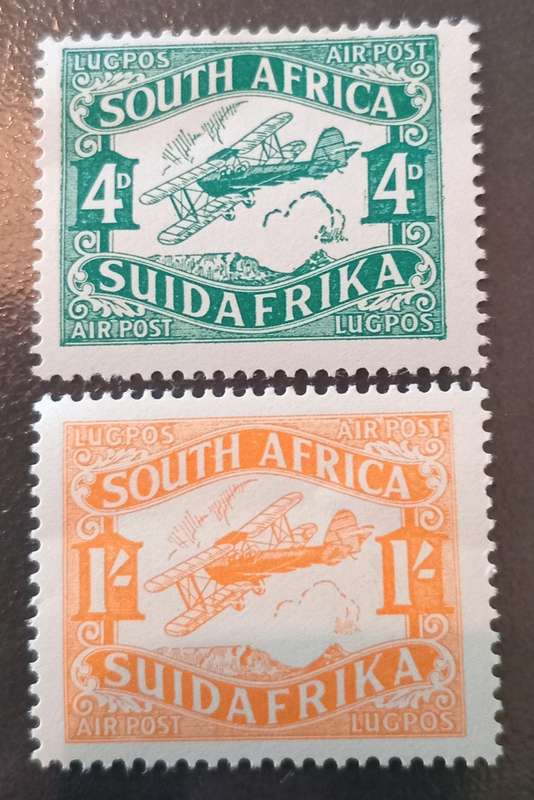 SA 1929 2nd Airmail MNH