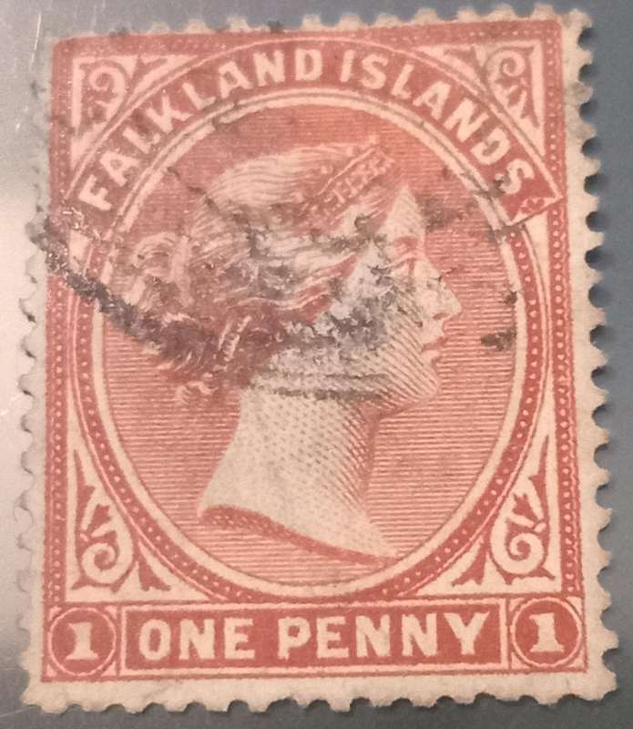Falkland Island # 5a Used VF CV $190.00