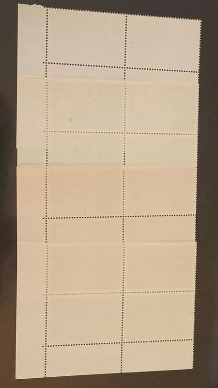 RHODESIA "Granite 71" 4 x Blocks of 4  xCylinders 1A, MNH. CV R1000+ #227-230
