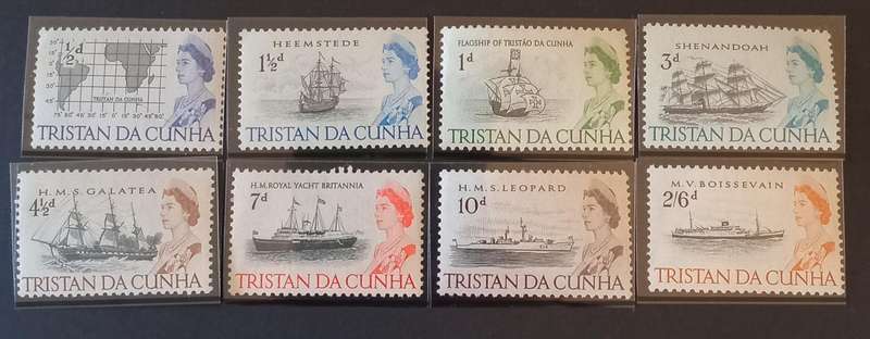 Tristan Da Cunha 1965 QE2, Part Set very fine Mint & 2 MH
