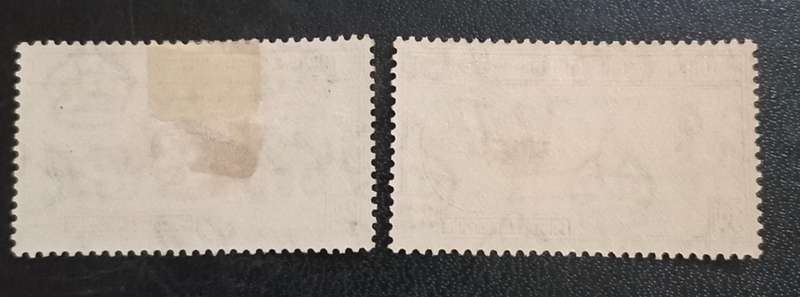 Turks & Caicos Islands 1946 SC 90-91 MH Set Victory Peace