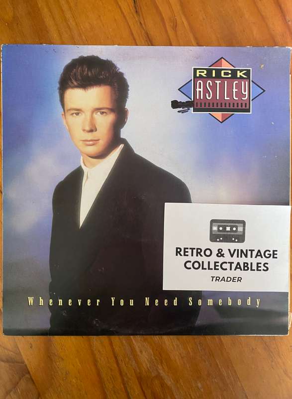 Rick Astley - Whenever You Need Somebody LP VG/VG SA Pressing