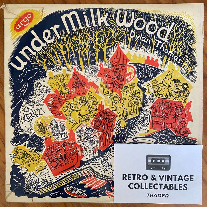 Dylan Thomas / Various - Under Milk Wood (Double Album) LP G+/VG+/VG+ SA Pressing