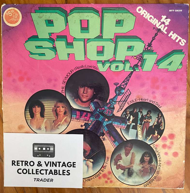 Pop Shop 14 - Various LP G/G+ SA Pressing