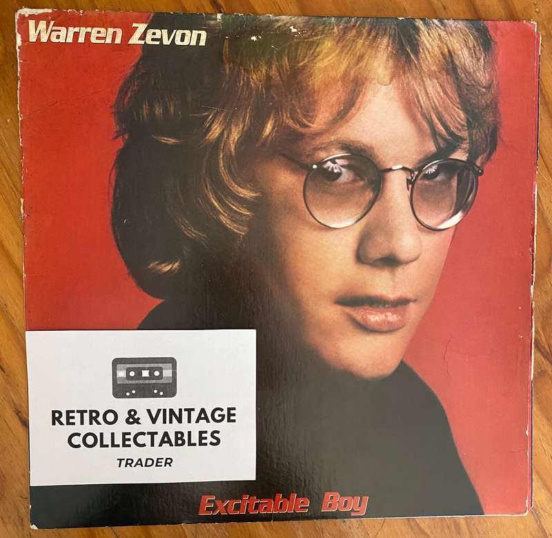 Warren Zevon - Excitable Boy LP G+/VG+ USA Pressing