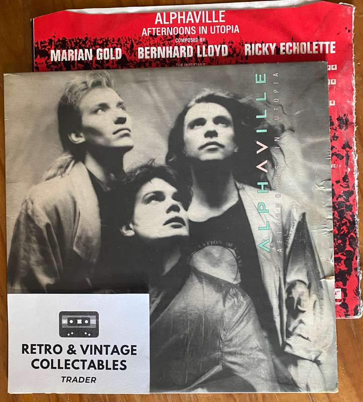 Alphaville - Afternoons In Utopia LP G+/VG SA Pressing