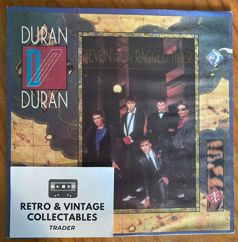Duran Duran - Seven & The Ragged Tiger LP VG/VG SA Pressing