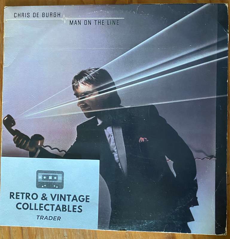 Chris De Burgh - Man On The Line LP VG/VG SA Pressing