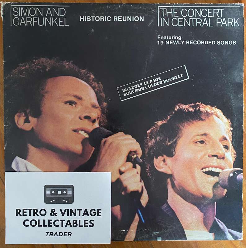 Simon & Garfunkel - The Concert In Central Park (Double Album) LP VG-/VG/VG SA Pressing