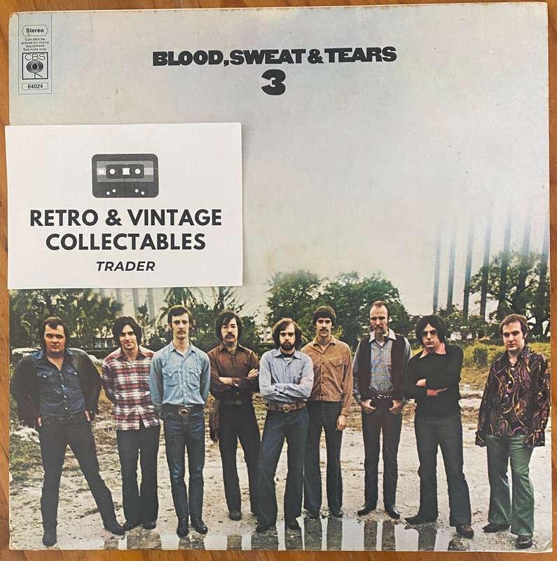 Blood Sweat & Tears - 3 (Gatefold Cover) LP VG+/VG+ UK Pressing