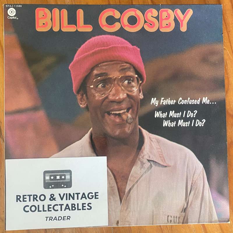 Bill Cosby - My Father Confused Me LP VG+/G SA Pressing