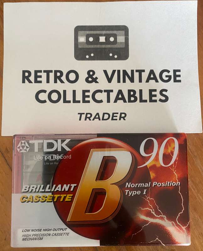 TDK B90 - Blank Audio Cassette Tape