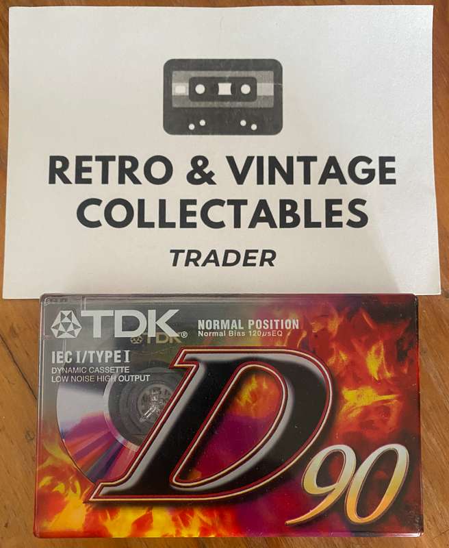 TDK D90 - Blank Audio Cassette Tape