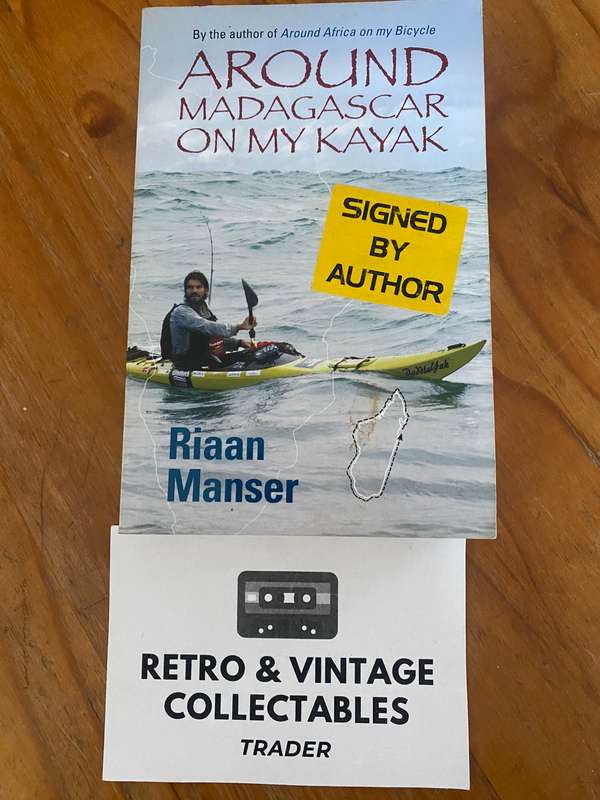 Riaan Manser - Around Madagascar On My Kayak (signed copy)