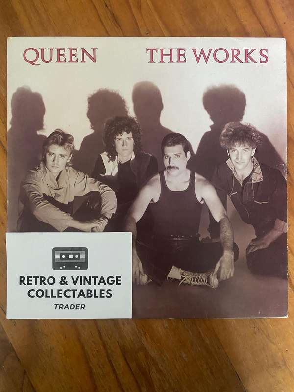Queen - The Works LP VG+/VG SA Pressing