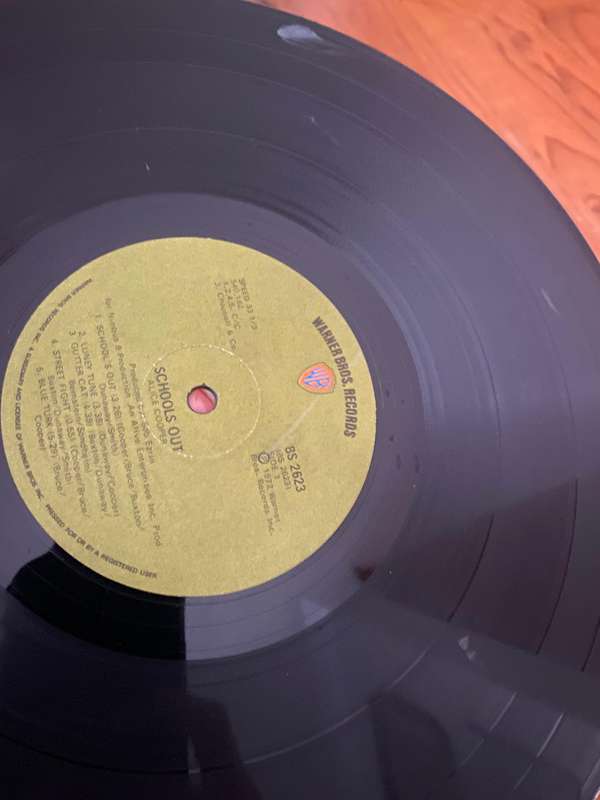 Alice Cooper - School's Out LP F/G USA Pressing