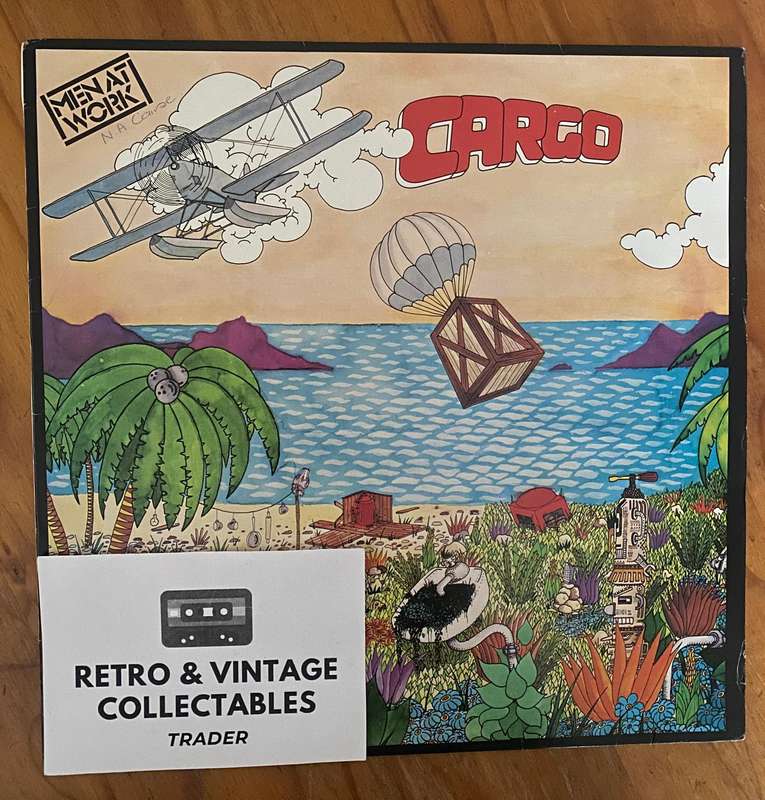 Men At Work - Cargo LP VG+/VG+ USA Pressing