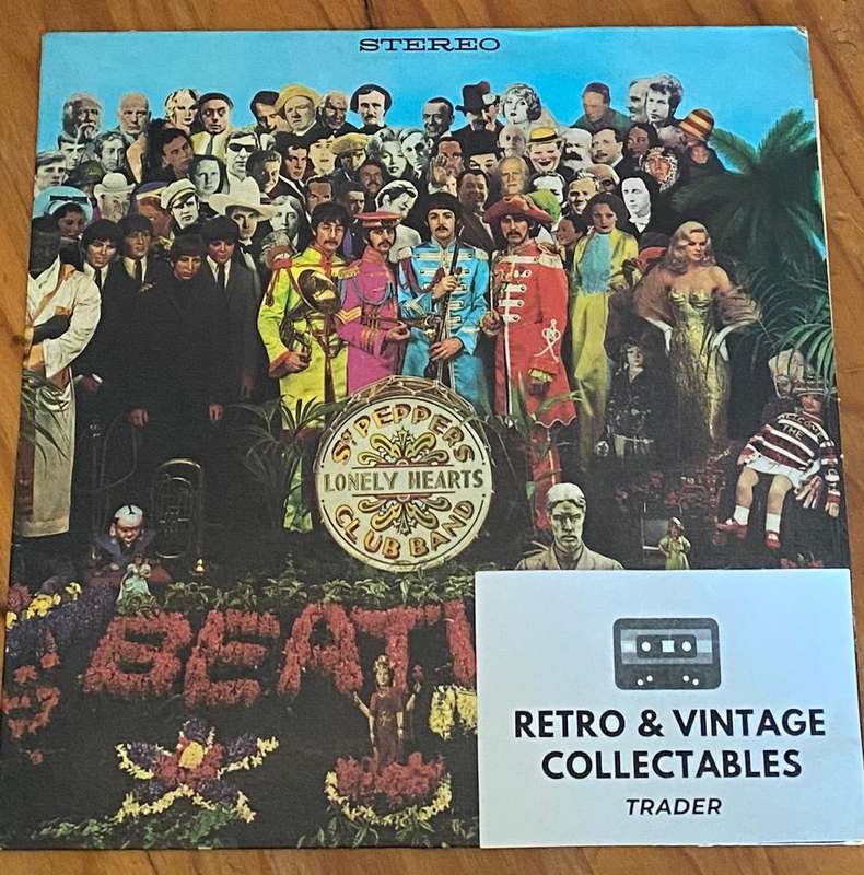 The Beatles - Sgt. Peppers Lonely Hearts Club Band LP VG/VG- SA Pressing