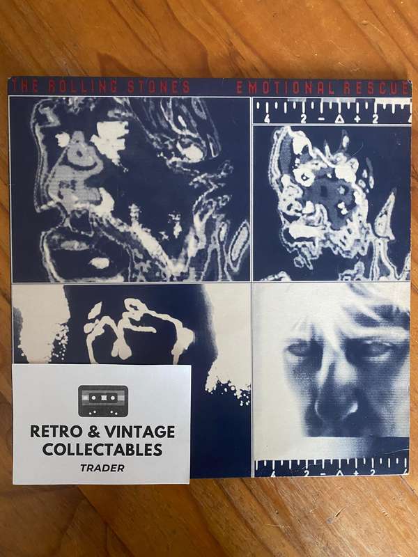 The Rolling Stones - Emotional Rescue LP VG+/VG+ SA Pressing