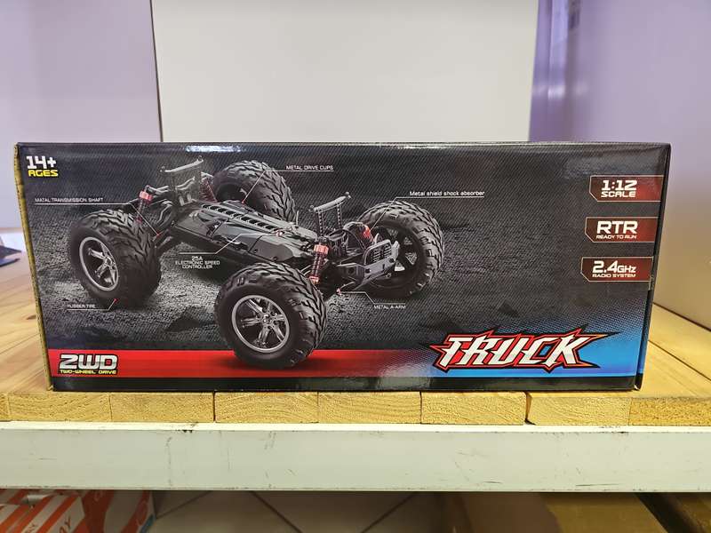 Xnlehong Toys RC Monster Truck 1/12 - Red