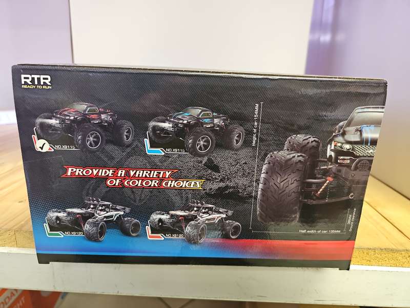 Xnlehong Toys RC Monster Truck 1/12 - Red