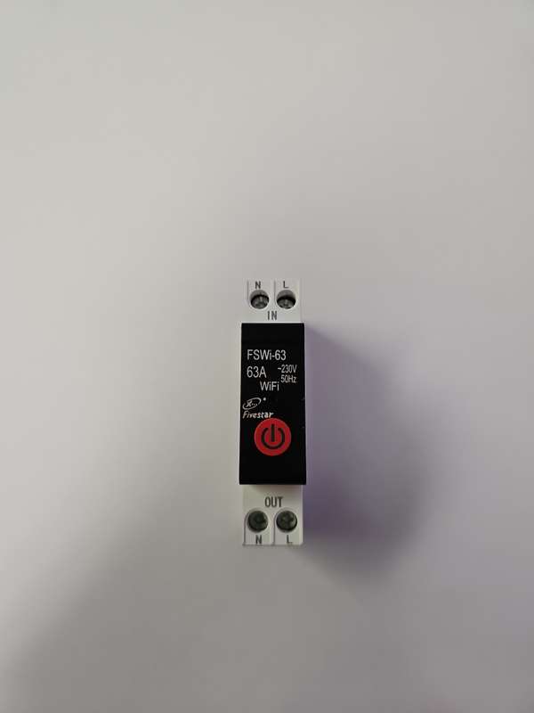 63A Din Rail Smart WiFi Geyser timer-with energy metering -Smart Life