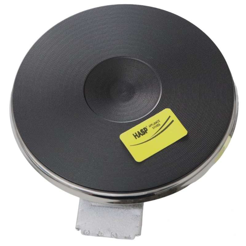 Solid Plate 180mm 1500W Chrome Surround