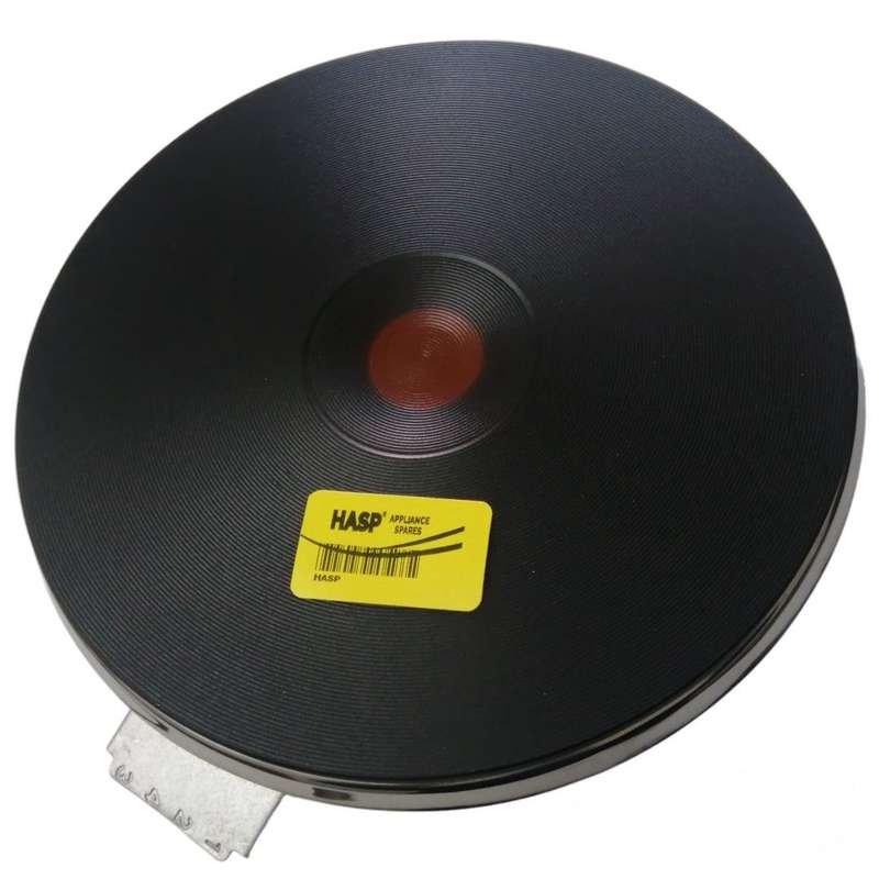 Red Dot Solid Plate 145mm 1500W Chrome Trim