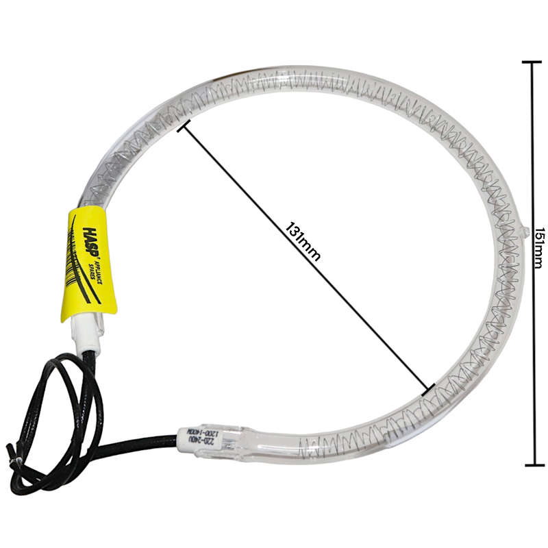 Round Infrared Glass Element