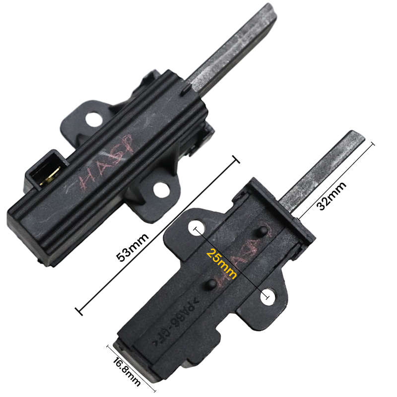 Front Loader Washing Machine Carbon Brush Set