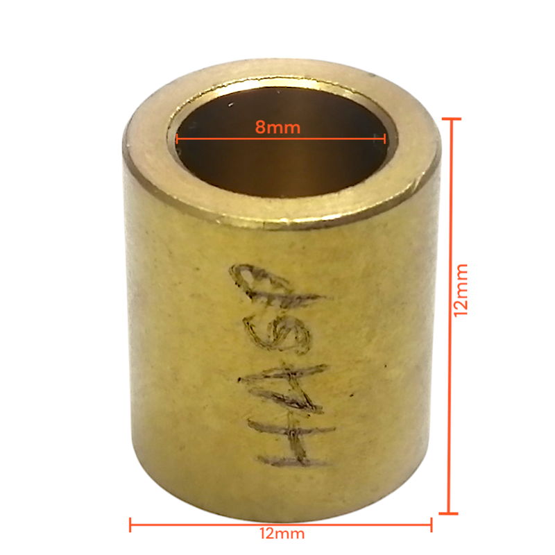 Bread Maker Base Bearing Bushing 12 x 12 x 8mm