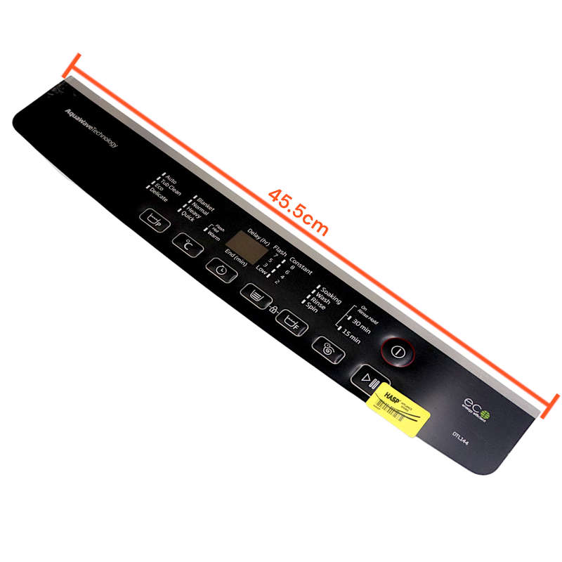 Defy Washing Machine Control Panel Inlay