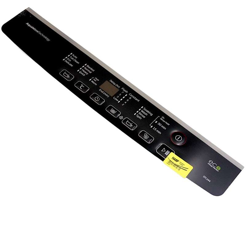 Defy Washing Machine Control Panel Inlay