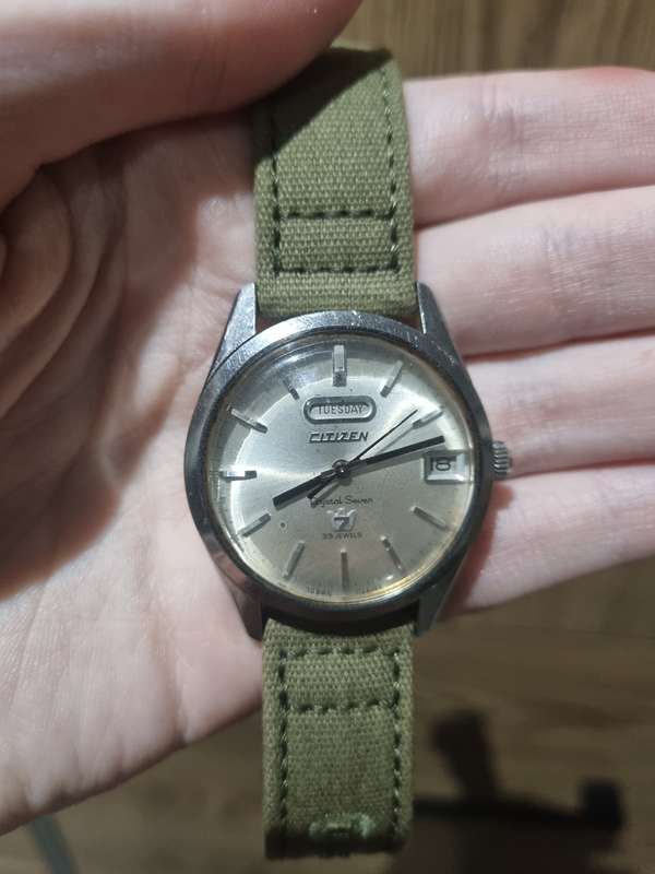 Citizen crystal 7 automatic watch