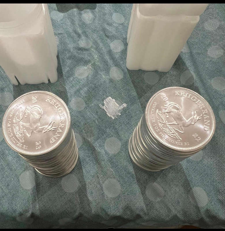 Pure 1 Oz Silver Kruger coin