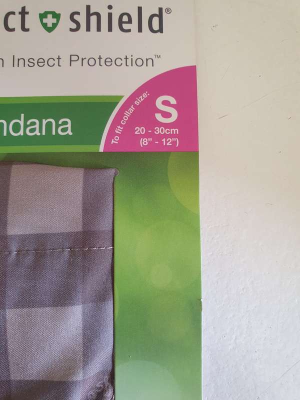 Scruffs insect shield bandana -small