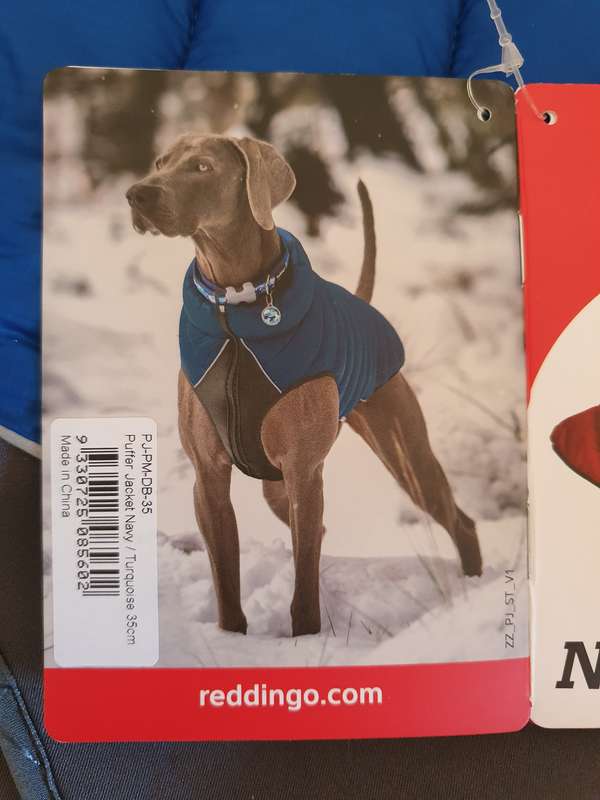 Reddingo Puffer Dog Jacket