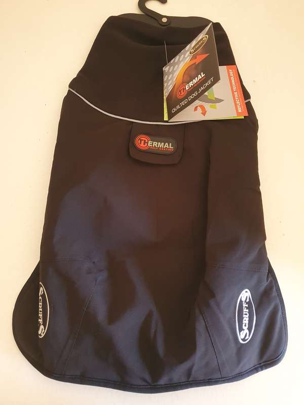 Scruffs Thermal Dog Coat - Black