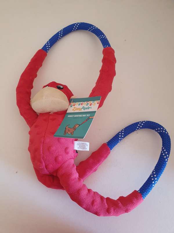 ZippyPaws Monkey RopeTugz