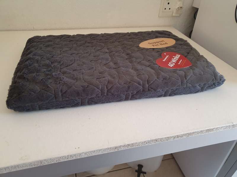 Rosewood plush dog mattress -small