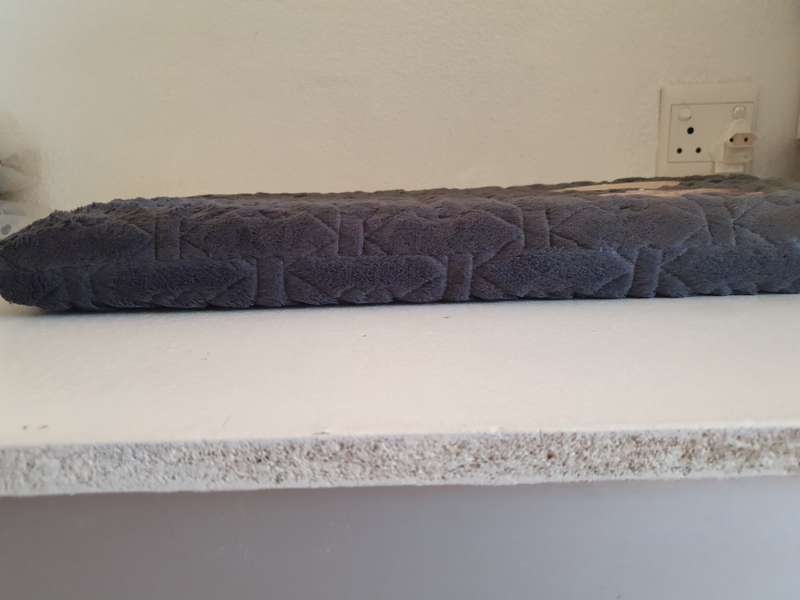 Rosewood plush dog mattress -small