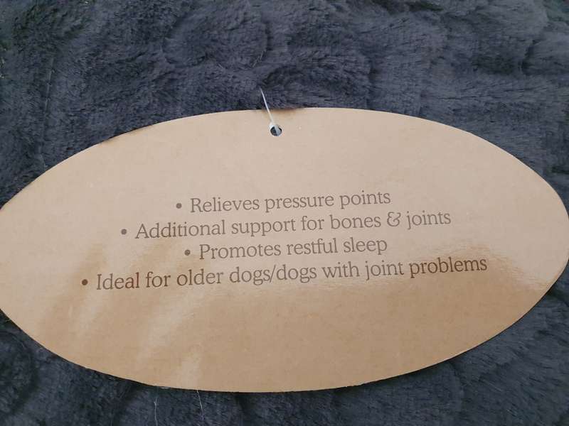 Rosewood plush dog mattress -small
