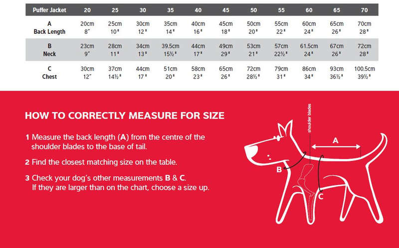 Reddingo Puffer Dog Jacket
