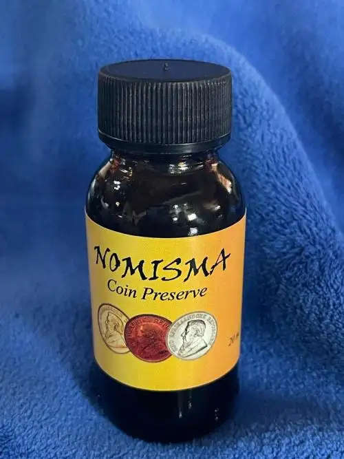 *** NEW*** Nomisma Coin Preserve - 50ml Professional coin cleaning / coin cleaner fluid.