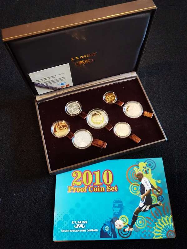 2010 South Africa Proof Set - Low mintage of only 1449